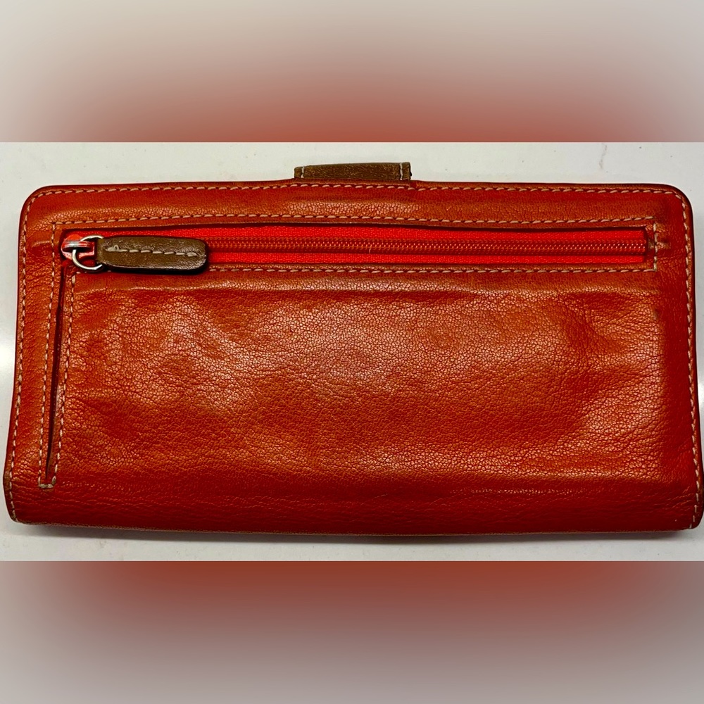 VINTAGE LODIS ladies wallet - 100% leather, slim with max organizational power! - Picture 6 of 8